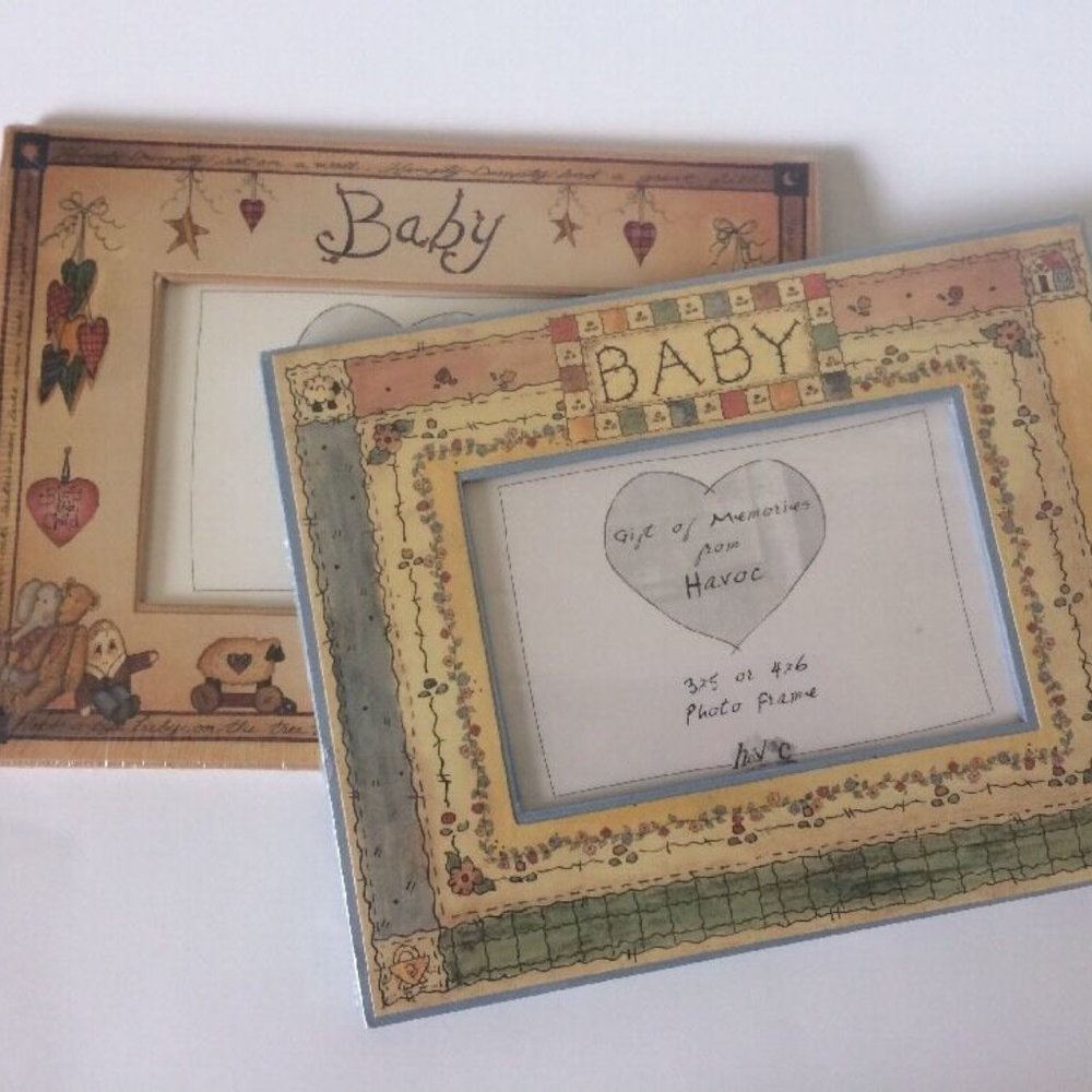 3 x 5 or 4 x 6 photo frame Gift of memories BABY from Havoc